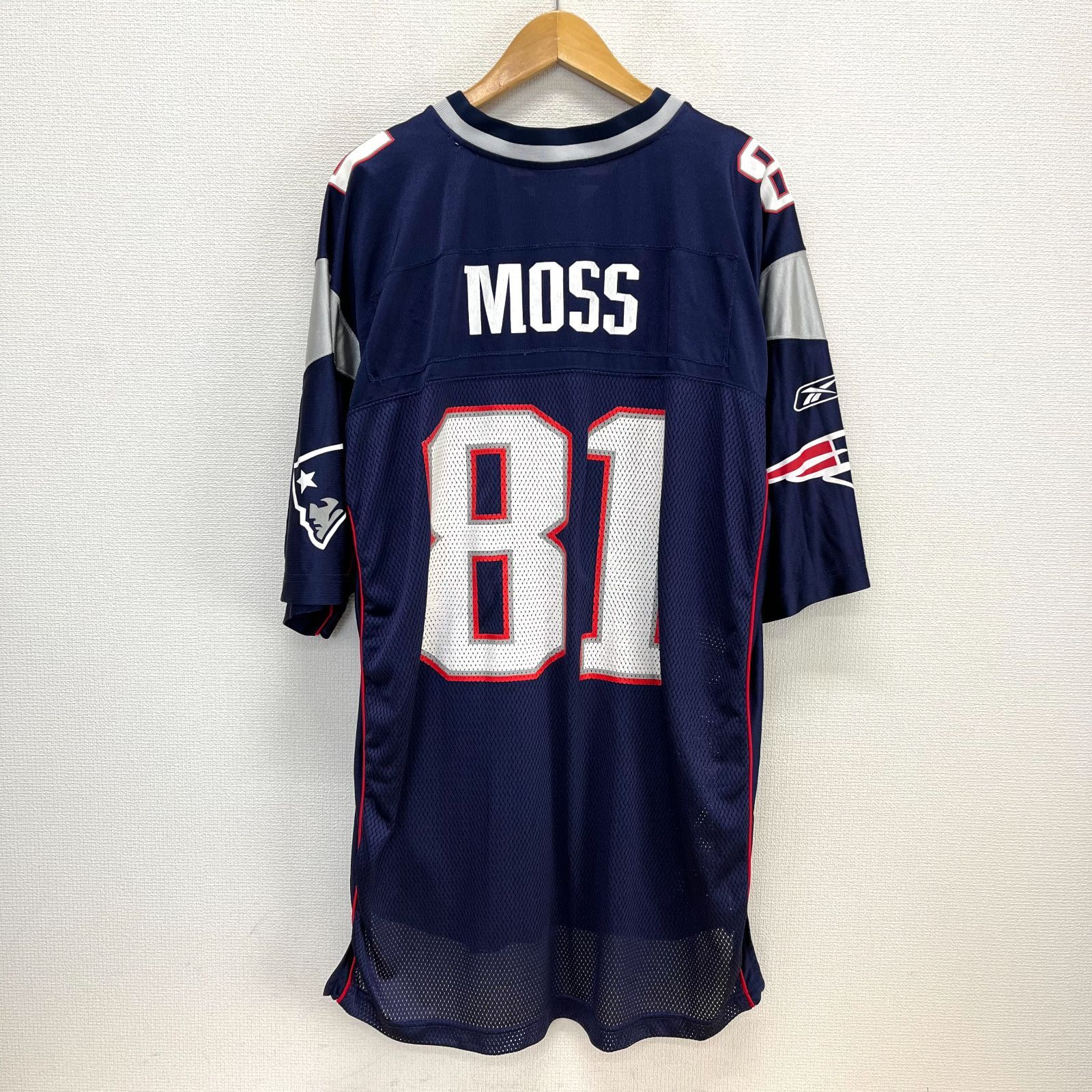 Reebok リーボック NFL PATRIOTS ペイトリオッツ ゲームシャツ