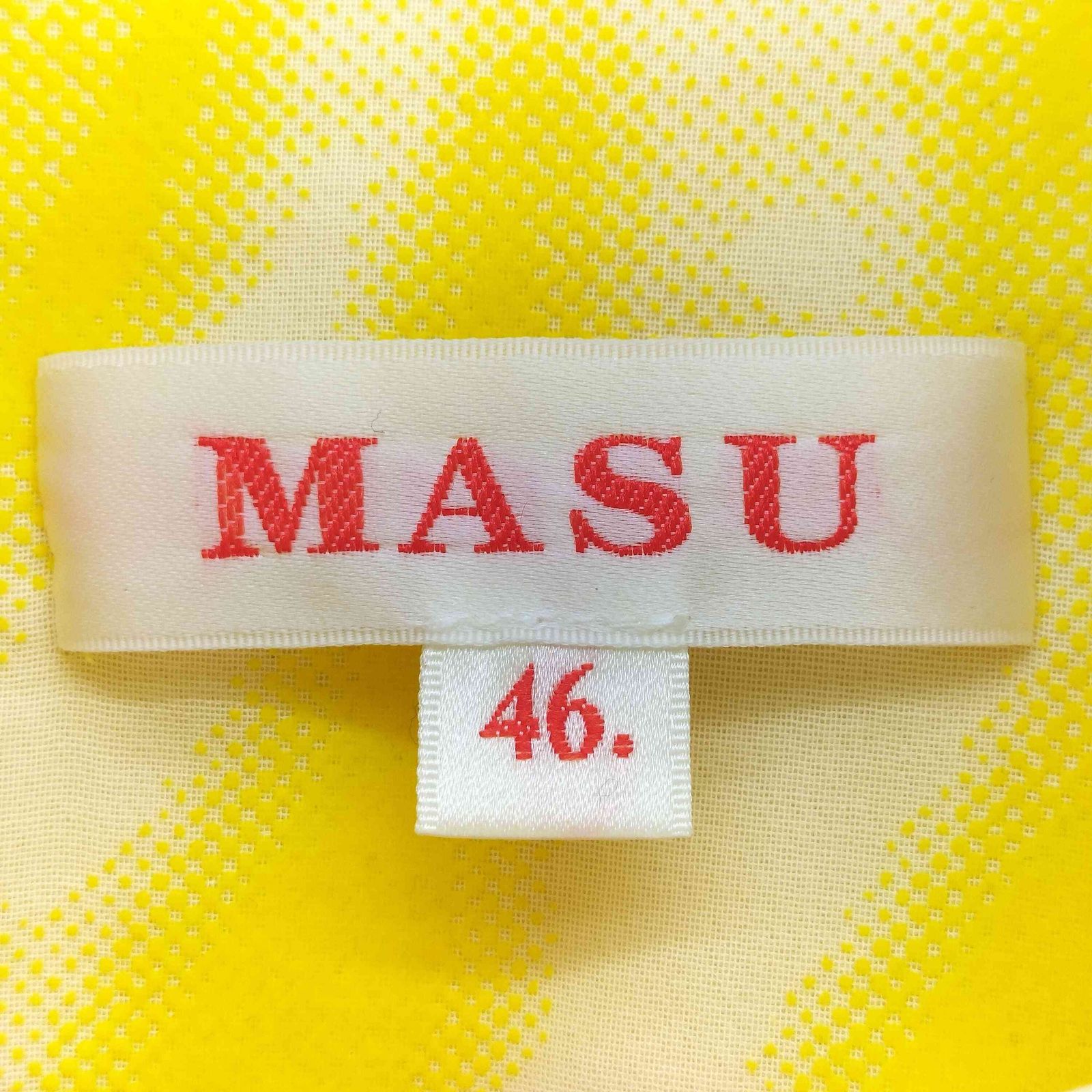 エムエーエスユー MASU 22SS SEE THROUGH SPORTS JACKET メンズ JPN 