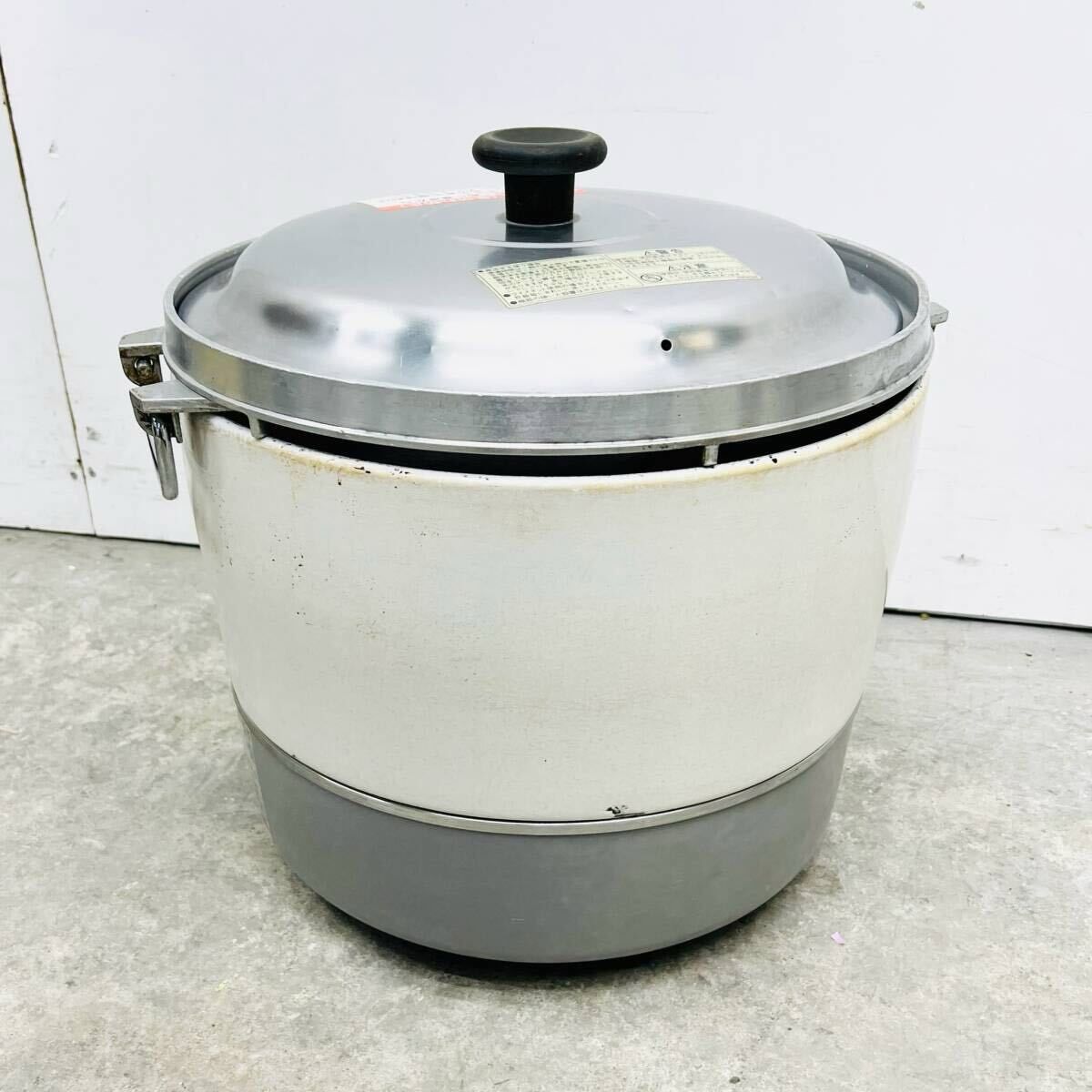 リンナイ 業務用ガス炊飯器 3升炊き RR-30S1 都市ガス 2019年製 中古 