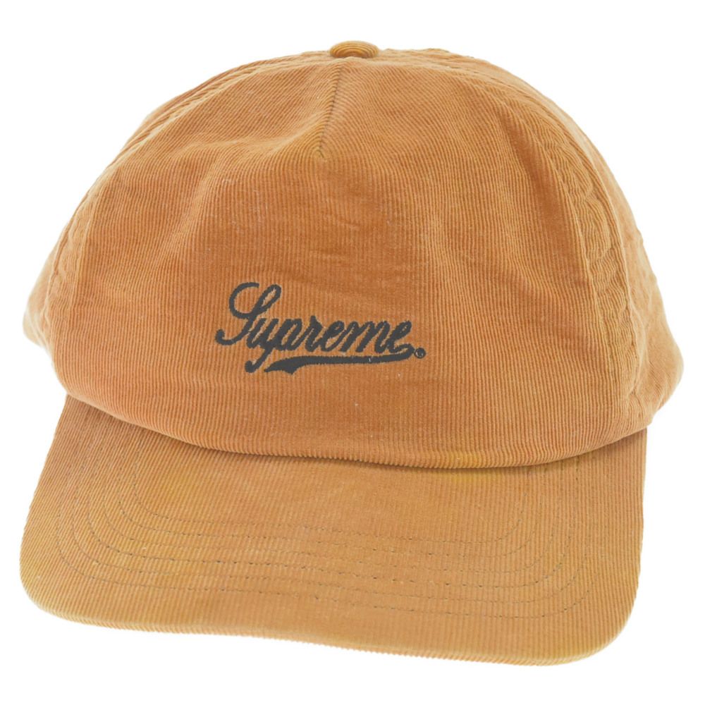 SUPREME (シュプリーム) 08AW Cord Script 5 Panel Cap