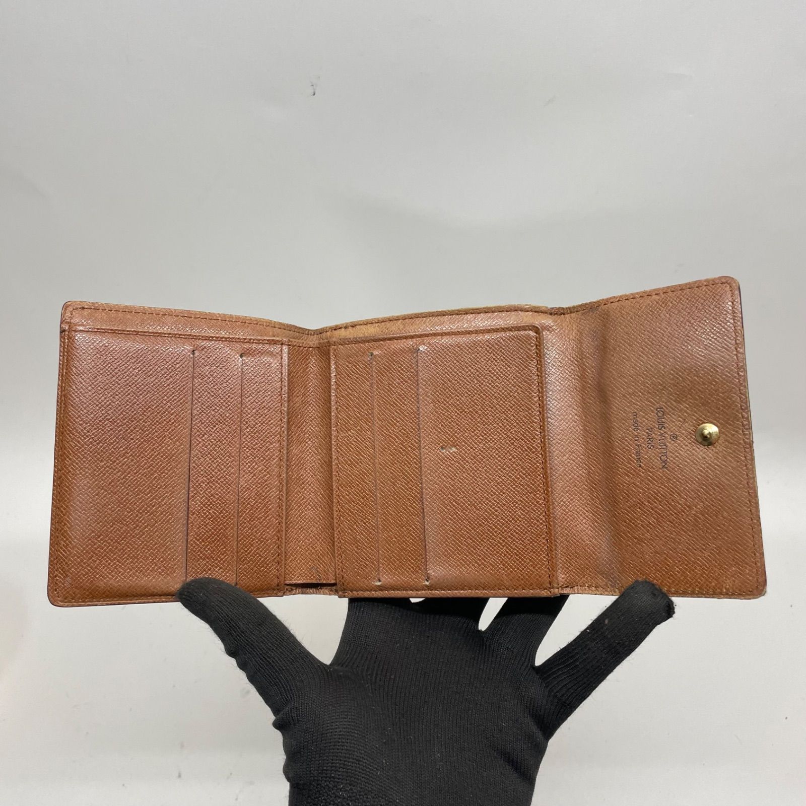 LOUIS VUTTON モノグラム カルトクレディ コンパクト エリーズ 財布 ルイヴィトン ポルトフォイユ エリーズ カルトクレディ