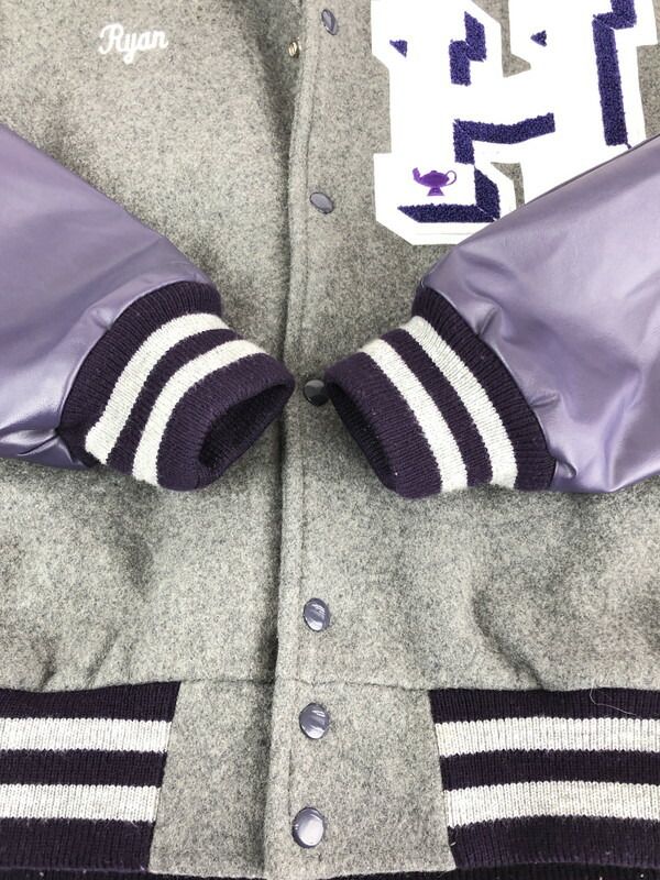 Cooperstownメルトンジャケット ヤンキース アーチロゴ グレー