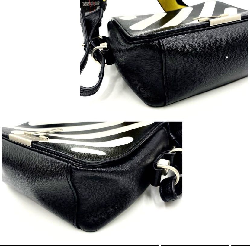 OFF-WHITE オフホワイト 2way フラップ ショルダーバッグ 斜めがけ