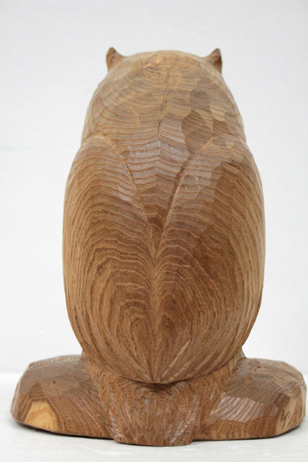 木製動物彫刻 約30cm 茶色 木製動物彫刻 約30cm 茶色 木製動物彫刻 約30cm 茶色