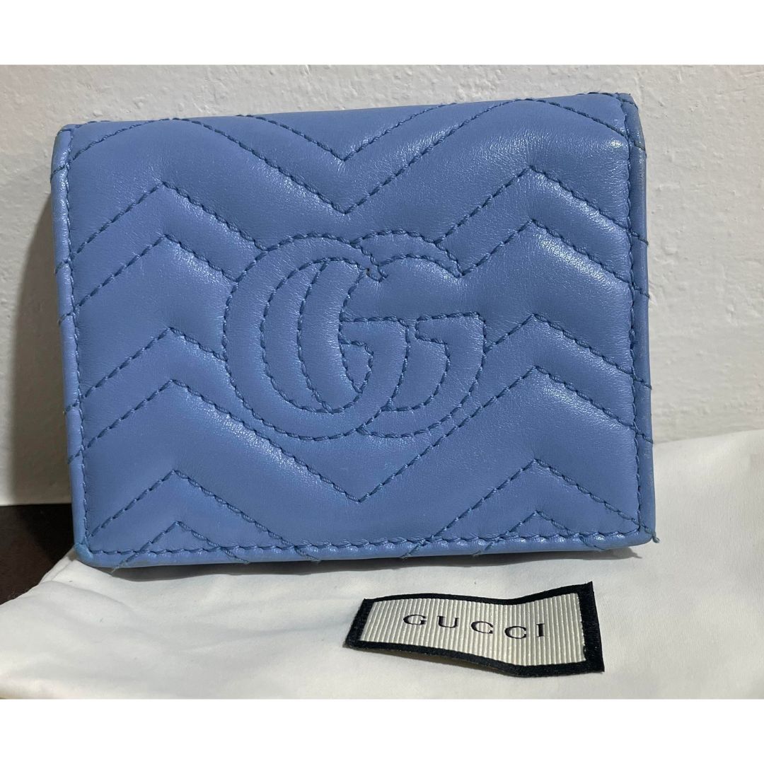 GUCCI グッチ GGマーモント カードホルダー カードケース 札入れ