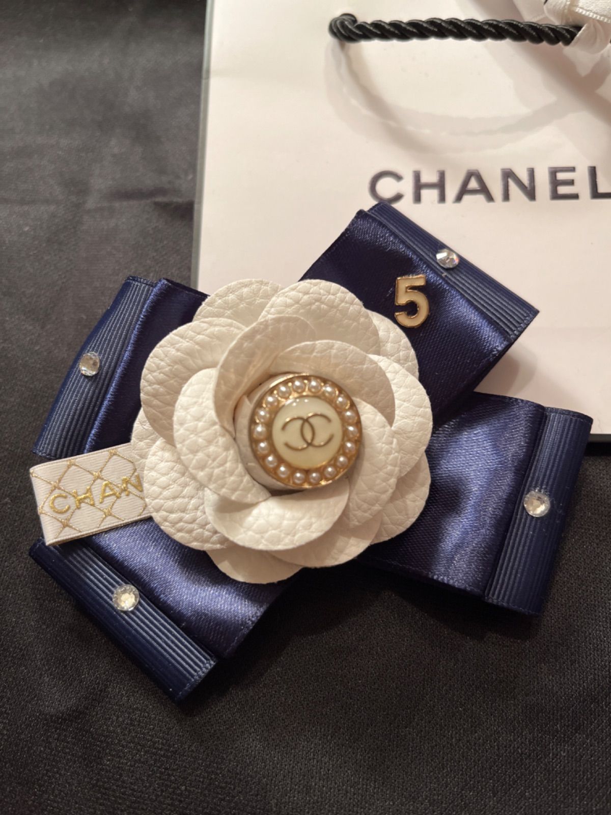 CHANEL シャネル ビックココ ブローチ 美品-