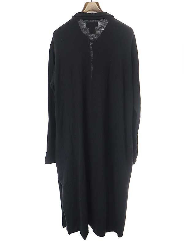 美品 96AW⭐️ヨウジヤマモトプールオム 変形 長袖ニット ウール ブラック Yohji Yamamoto pour homme（ヨウジヤマモトプールオム）中古