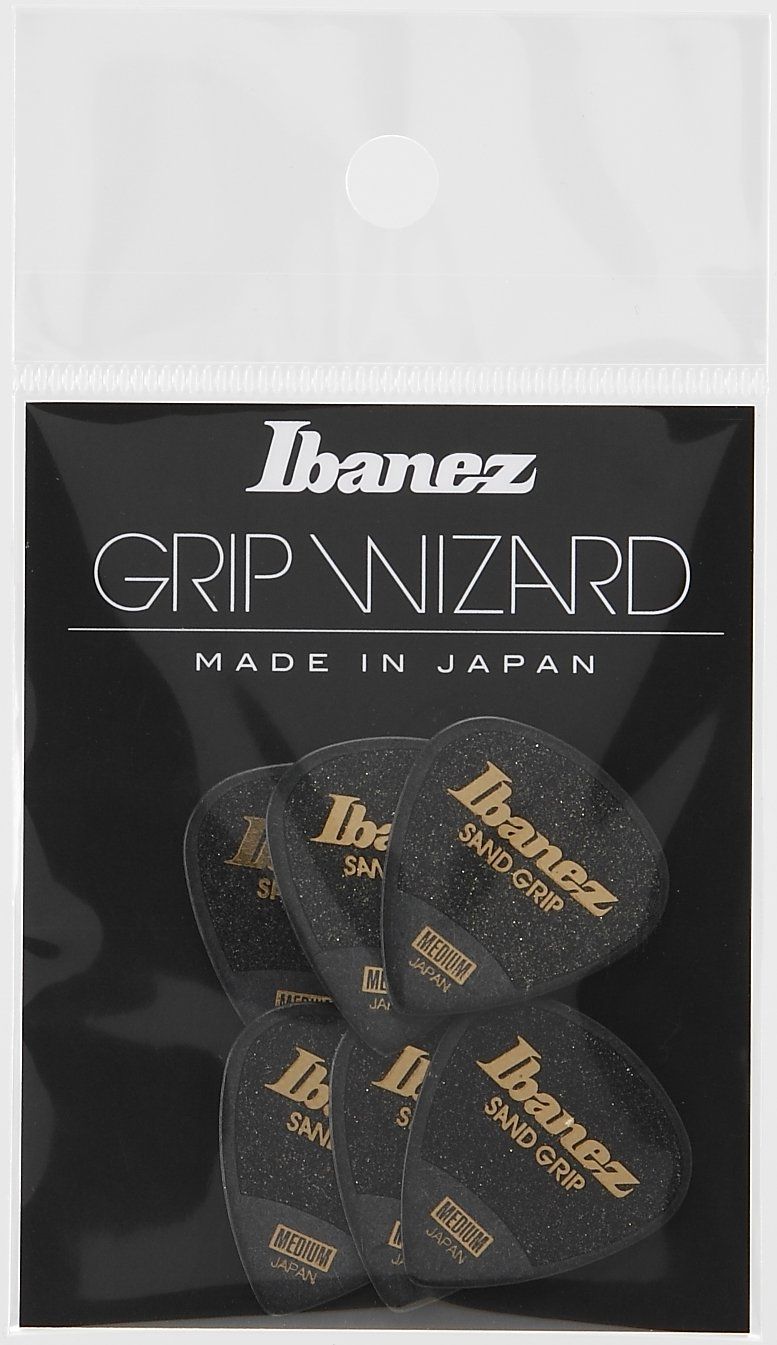 滑り止め素材を使用したピック Ibanez