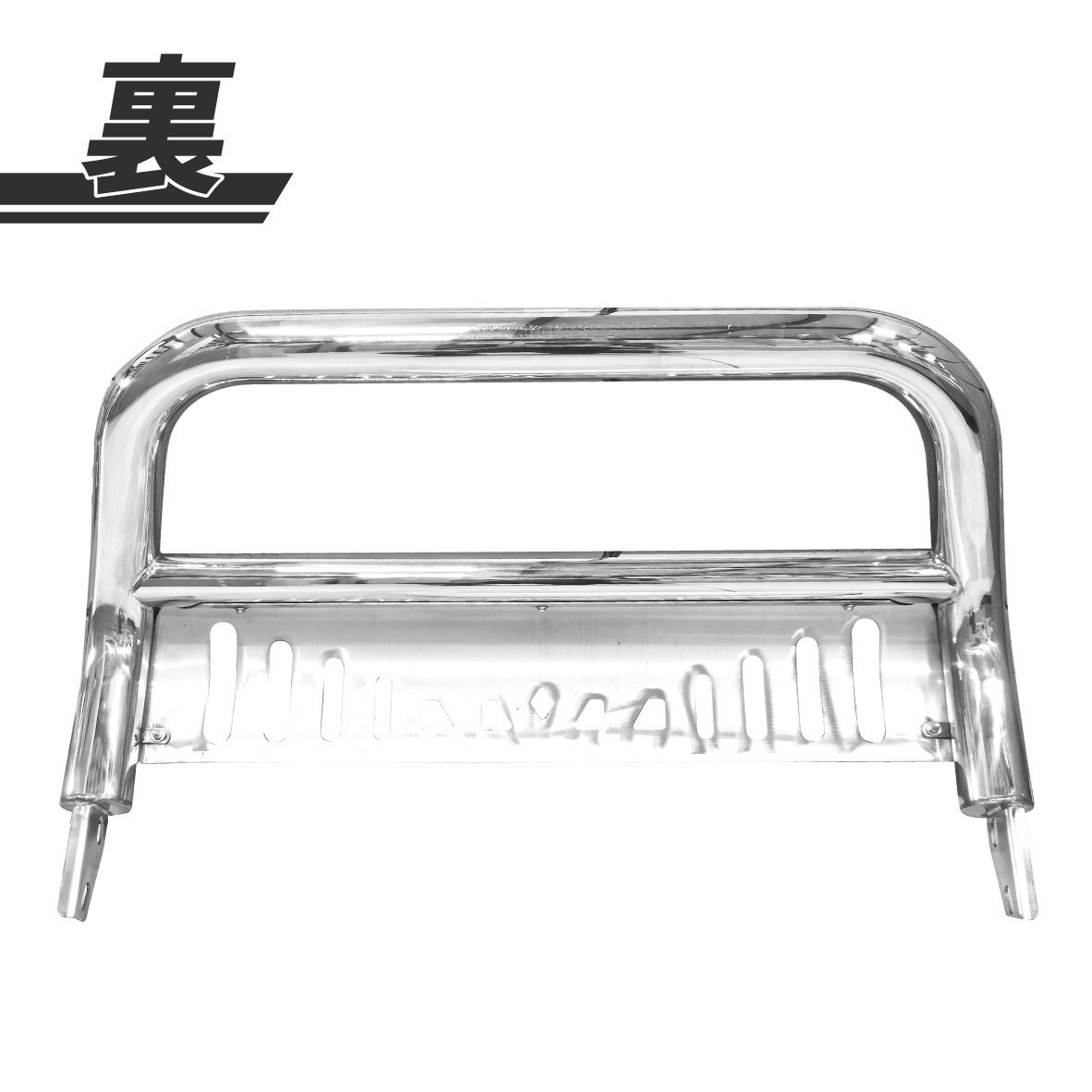 デリカ D5 D 5前期 グリルガード 社外品 グリルガード フロントガード バンパーガード ライトガード オフロード ブッシュバー ステンレス 三菱