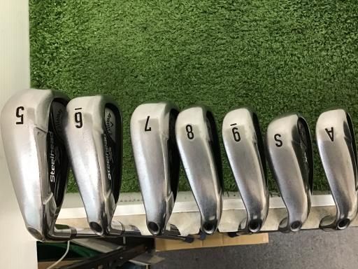 美形の キャロウェイ STEELHEAD XR 8S レフティ アイアンセット IR NS PRO 950GH フレックスS メンズ 男性用 左利き レフティ 左用 Cランク ゴルフクラブ