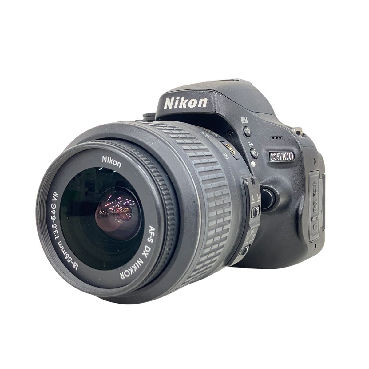 NIKON D5100 18-55mm 3.5-5.6G 一眼レフカメラ レンズキット 訳有 K9962283