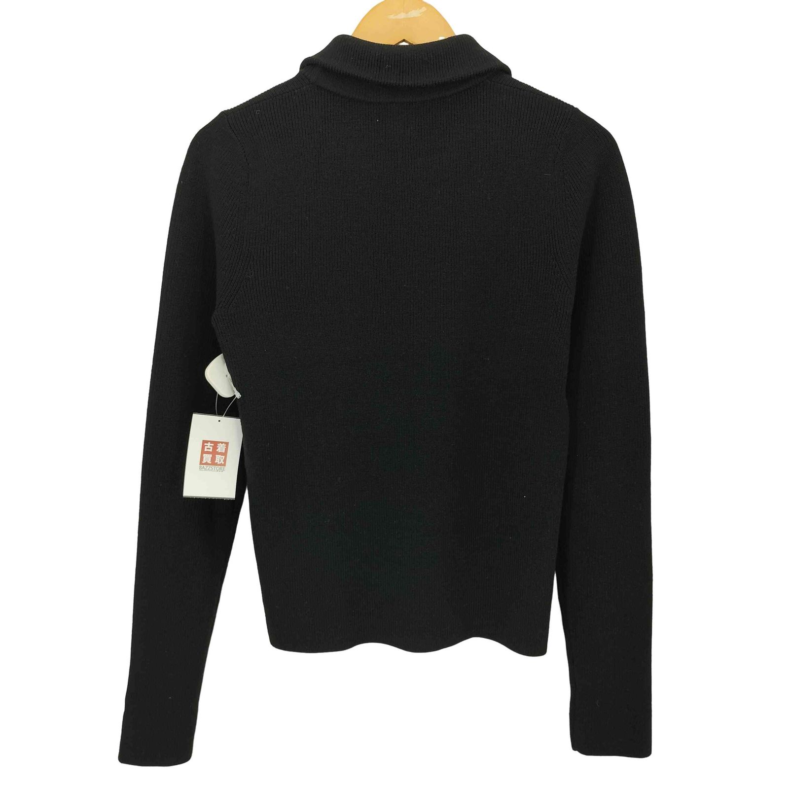 デミルクスビームス Demi-Luxe BEAMS 24AW AK+1 ポロ襟 片畦 ニット