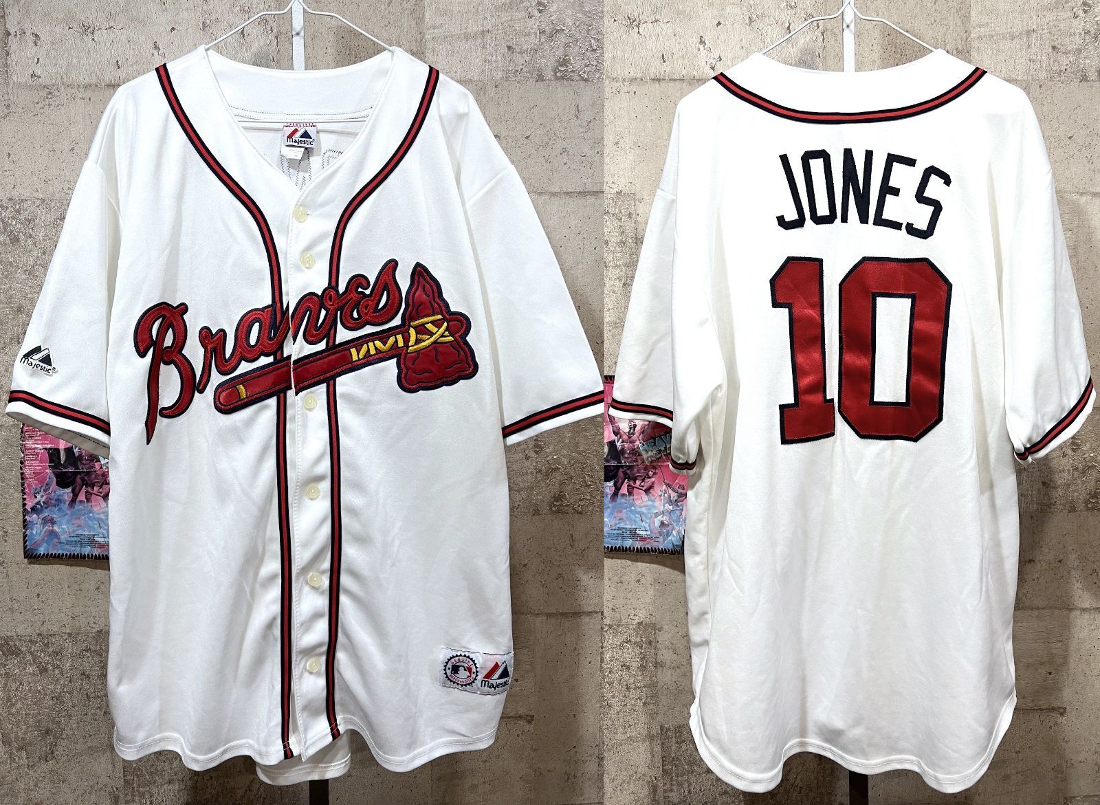majestic×MLB】マジェスティック アトランタブレーブス