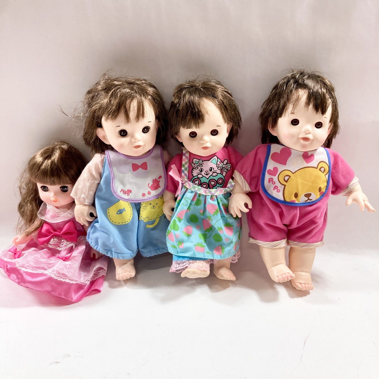 メルちゃんなど…12体まとめ売り ☆ おせわだいすき メルちゃん ぽぽちゃん まとめ商品 人形12体 くま