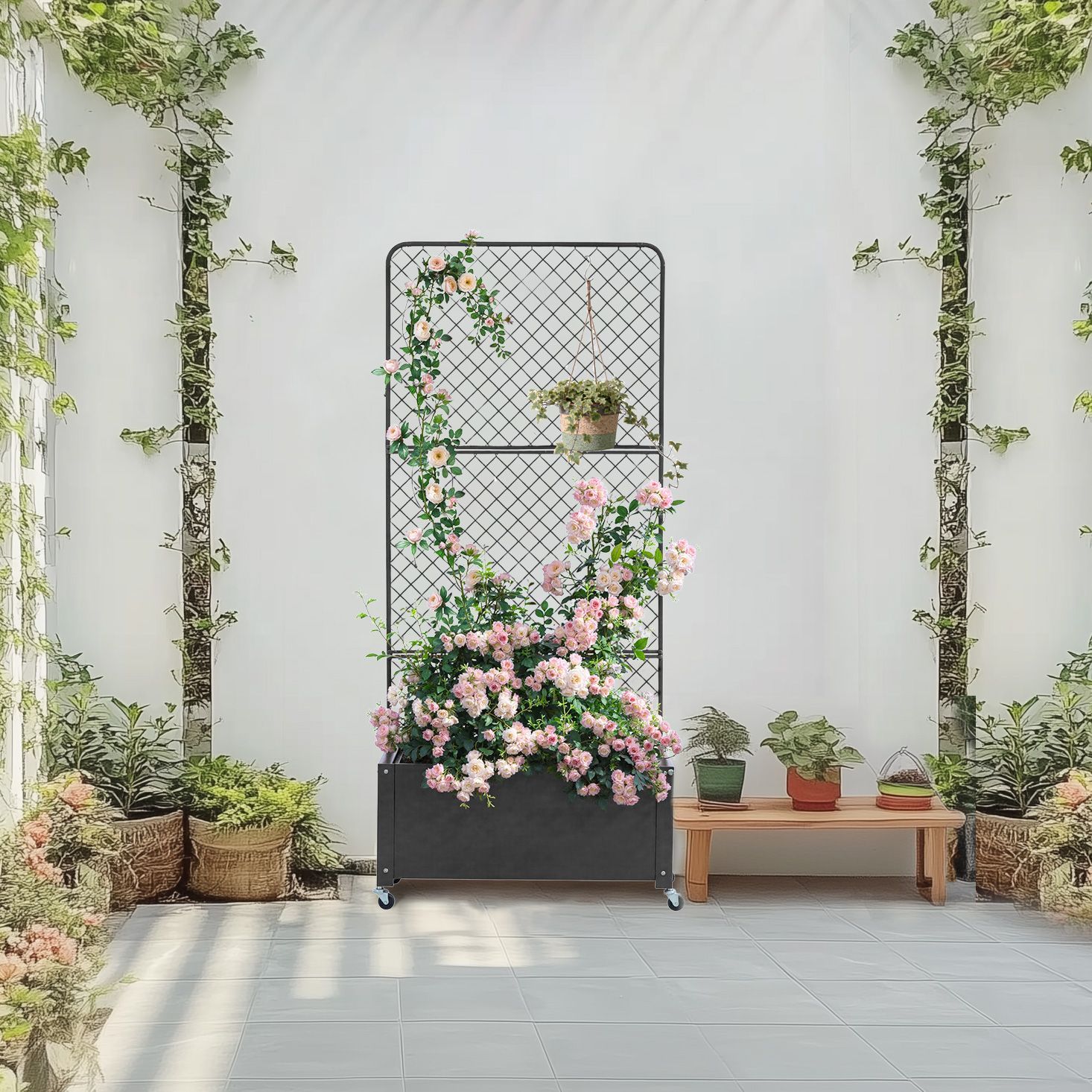 プランターボックス 花壇フェンス