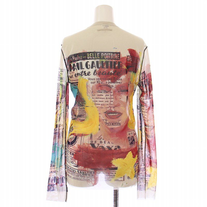 JEANPAUL GAULTIER パワーネット長袖カットソー 48