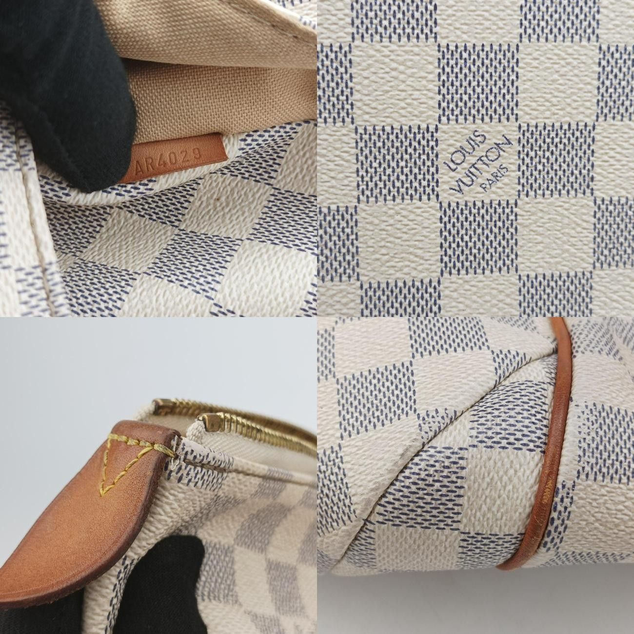 VuittonトータリーPMアズールダミエキャンバスN41280AR4029