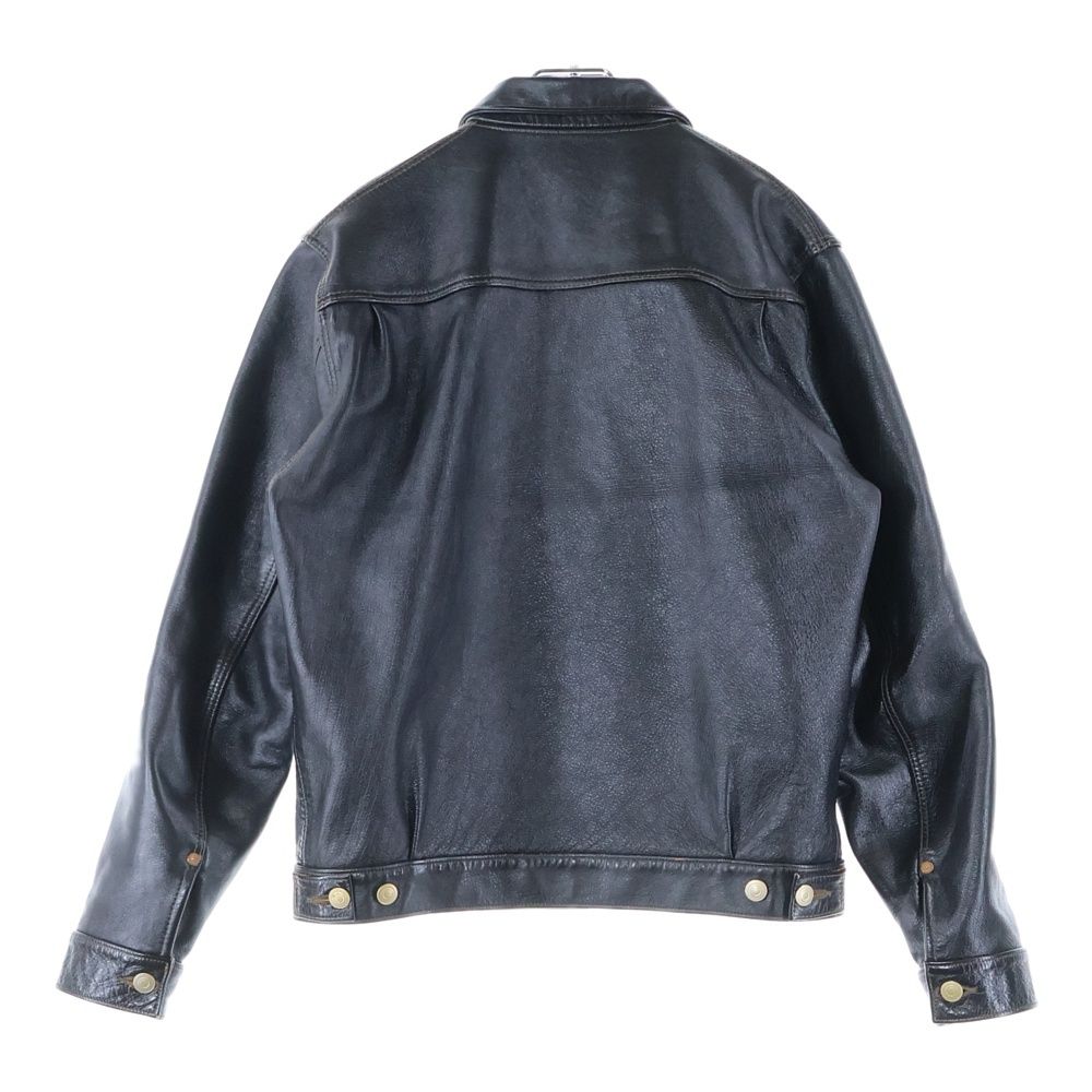 FINE CREEK LEATHERS ファインクリークレザーズ Virginia Beach バージニアビーチ シングルライダースジャケット 馬革 ブラック