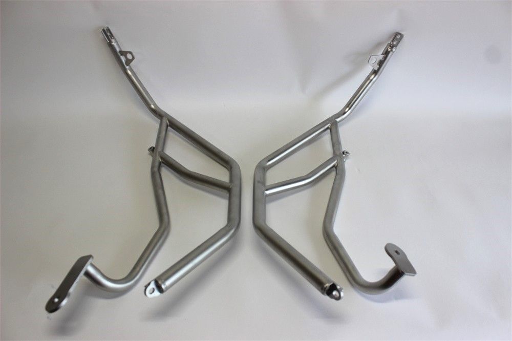 BMW用 M1000XR 2025 以降 ステンレス アッパー エンジンガード 銀