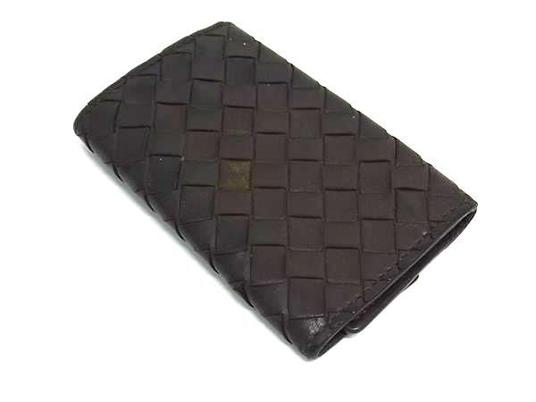 BOTTEGA VENETA ボッテガヴェネタ イントレチャート レザー 5連 キー