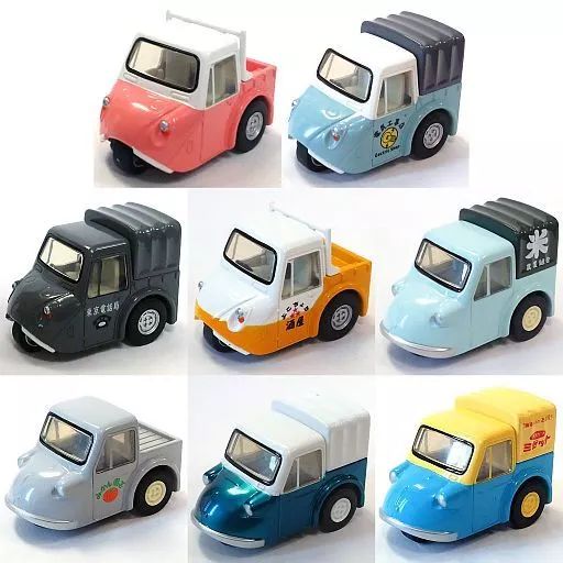 チョロQ オート三輪コレクション　コンプリートセット　計8台　開封済み未使用 チョロQ オート三輪コレクション コンプリートセット 計8台 開封