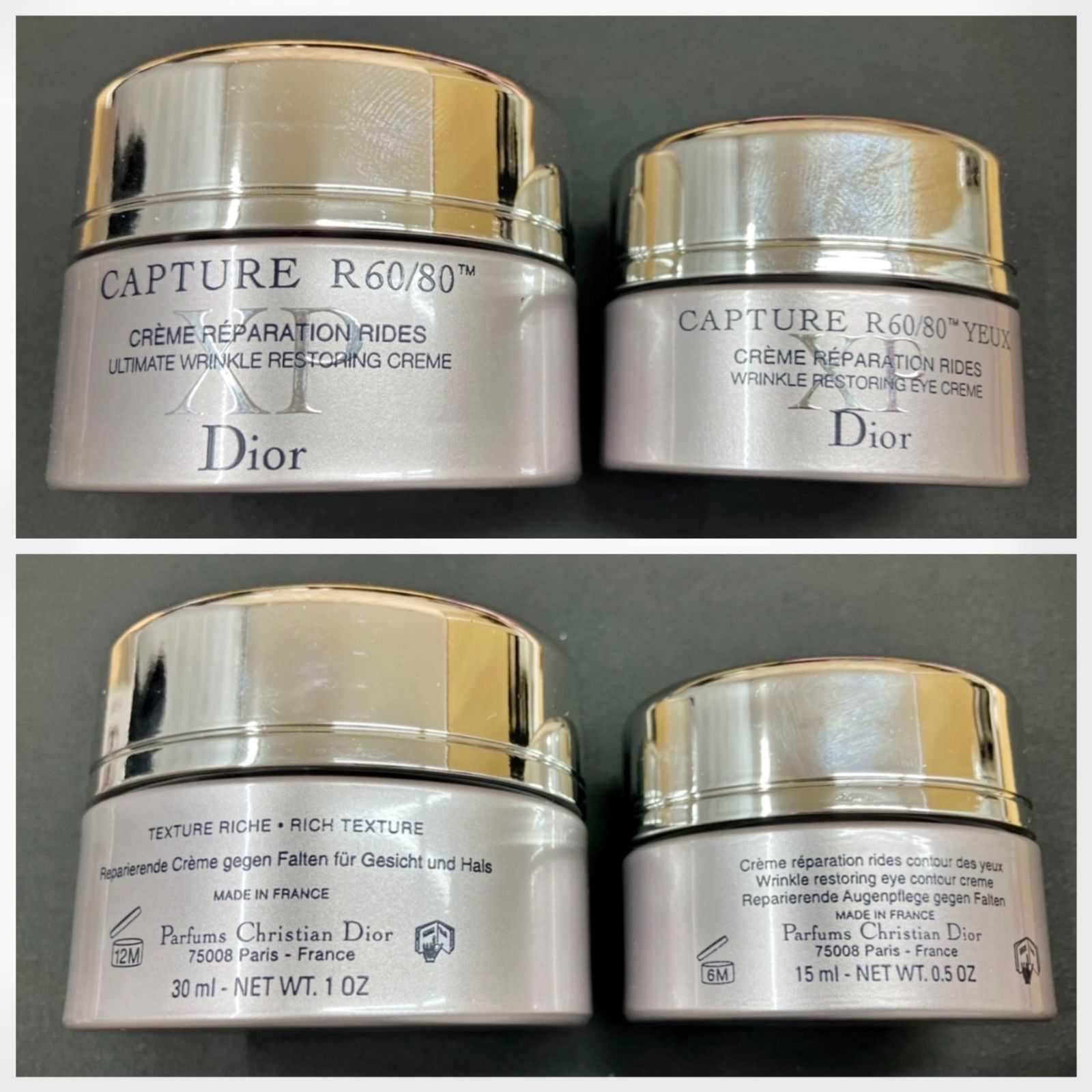 Dior capture r60 clearance 80 creme reparation rides