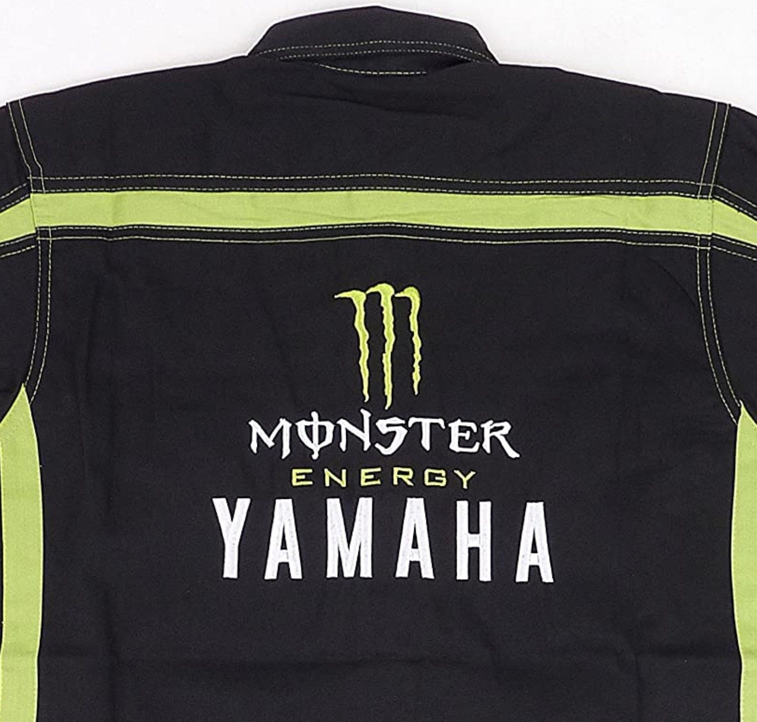 YAMAHA モンスターエナジー ヤマハロゴ VR46 半袖 ピットクルーシャツ