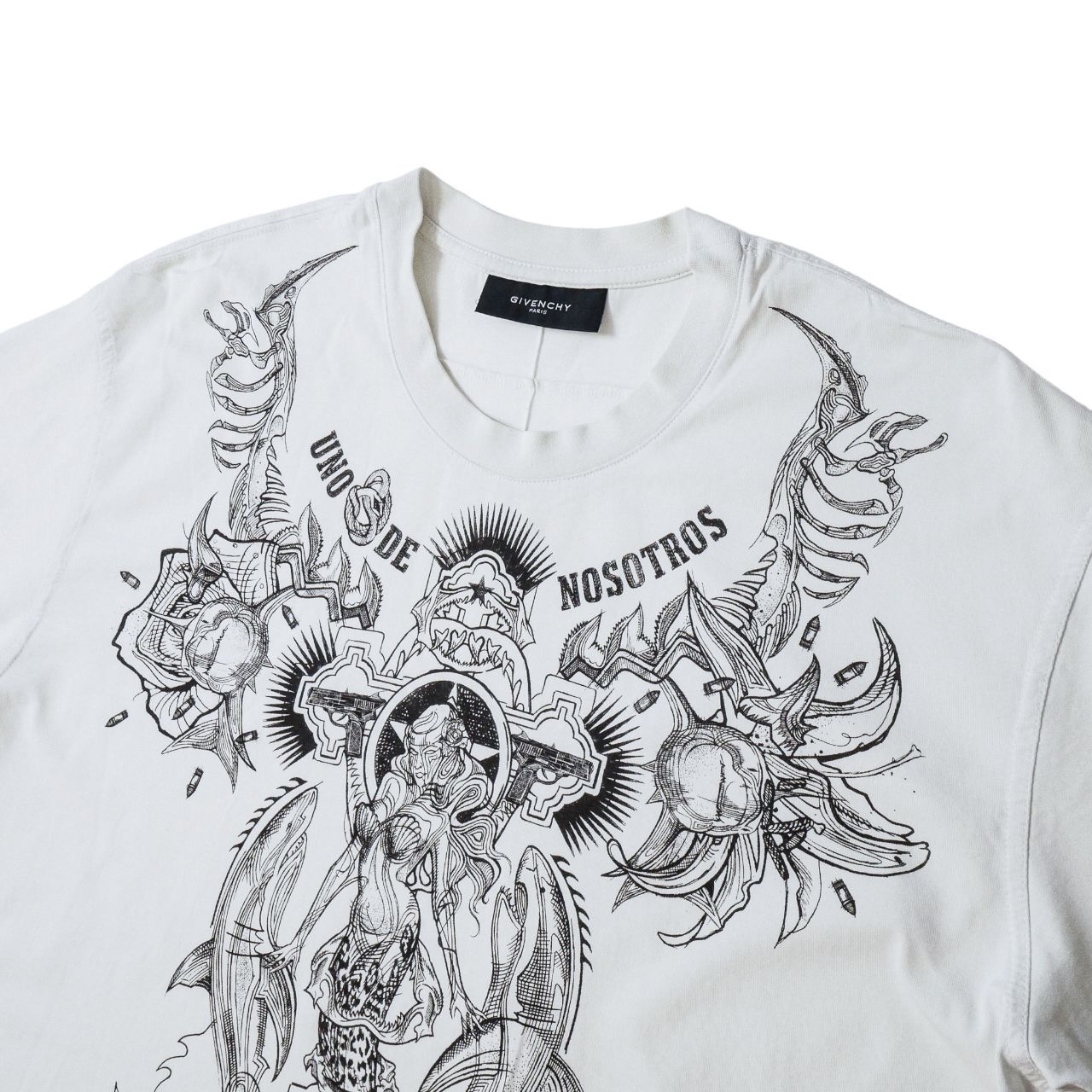 正規 Givenchy ジバンシィ スカルヘッド Tシャツ - トップス