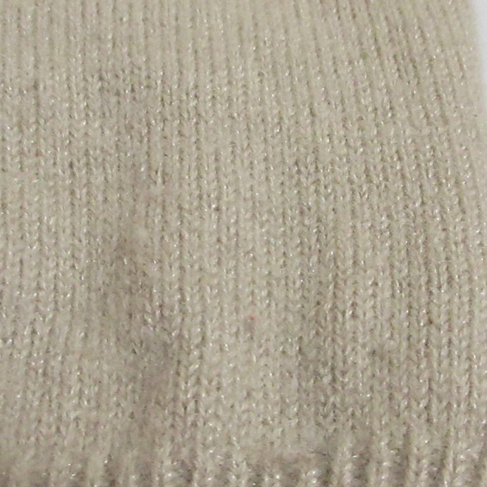 Her lip to - 良品 Her lip to ハーリップトゥ Message Knit Pullover 長袖 ハイネック ニット セーター HER1912202 サイズF ベージュ レディース 古着 中古 USED Her lip to - 良品 Her lip to ハーリップトゥ Message Knit