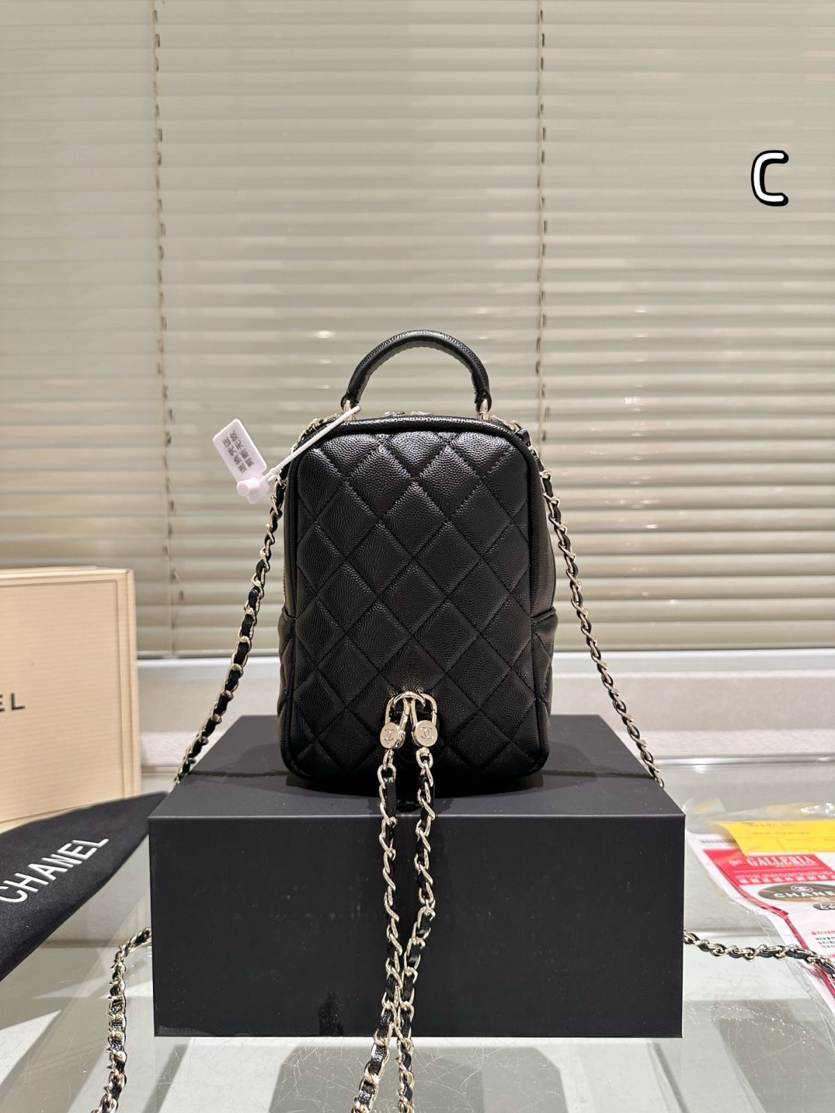 今日 Chanel Super Mini ダブルショルダーバッグ
