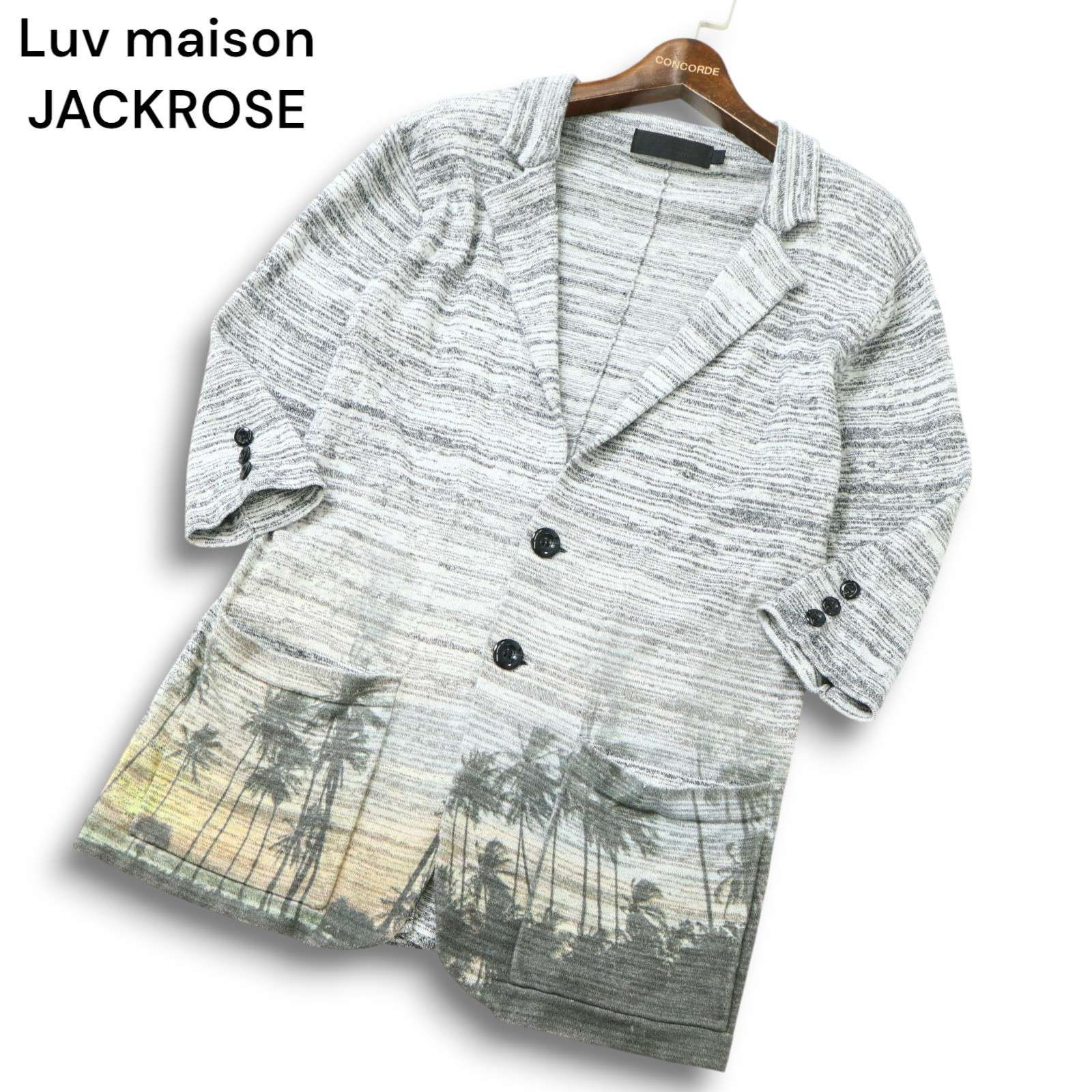 Luv maison JACKROSE ジャックローズ 春夏 リゾート柄 ヤシの木