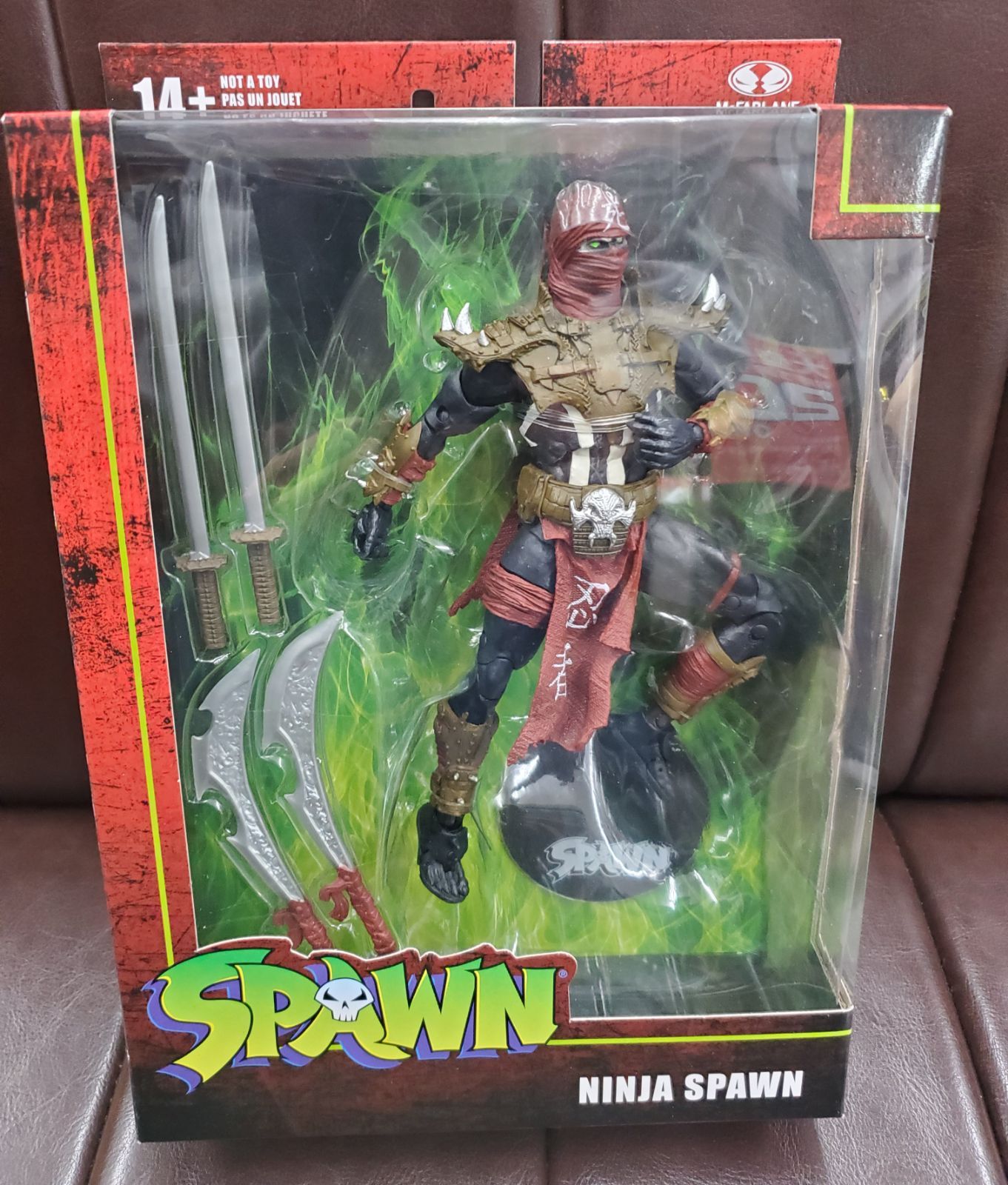 ニンジャ　スポーン　未開封品　マクファーレントイズ SPAWN 未開封フィギュアニンジャスポーンコマンドスポーン