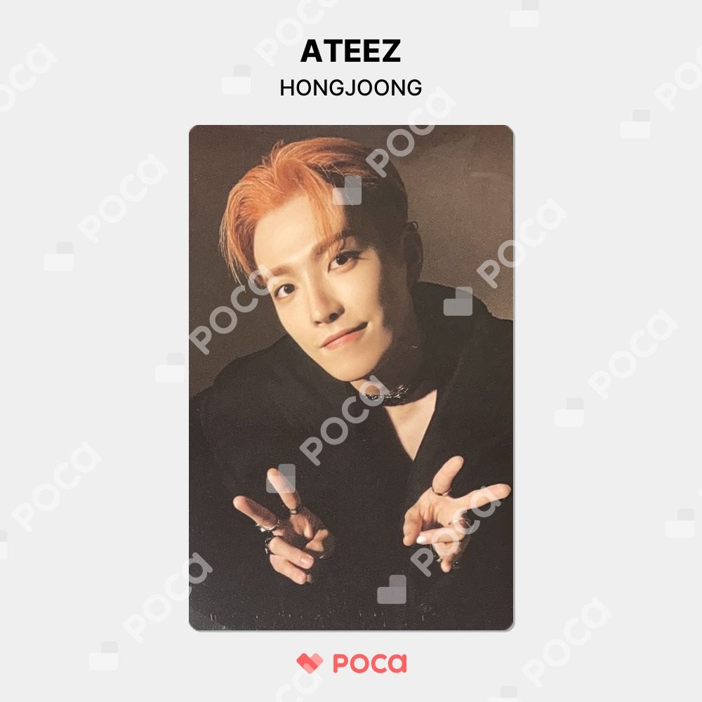 ATEEZ ホンジュン トレカ GOLDEN HOUR : Part.1 Digipak VER