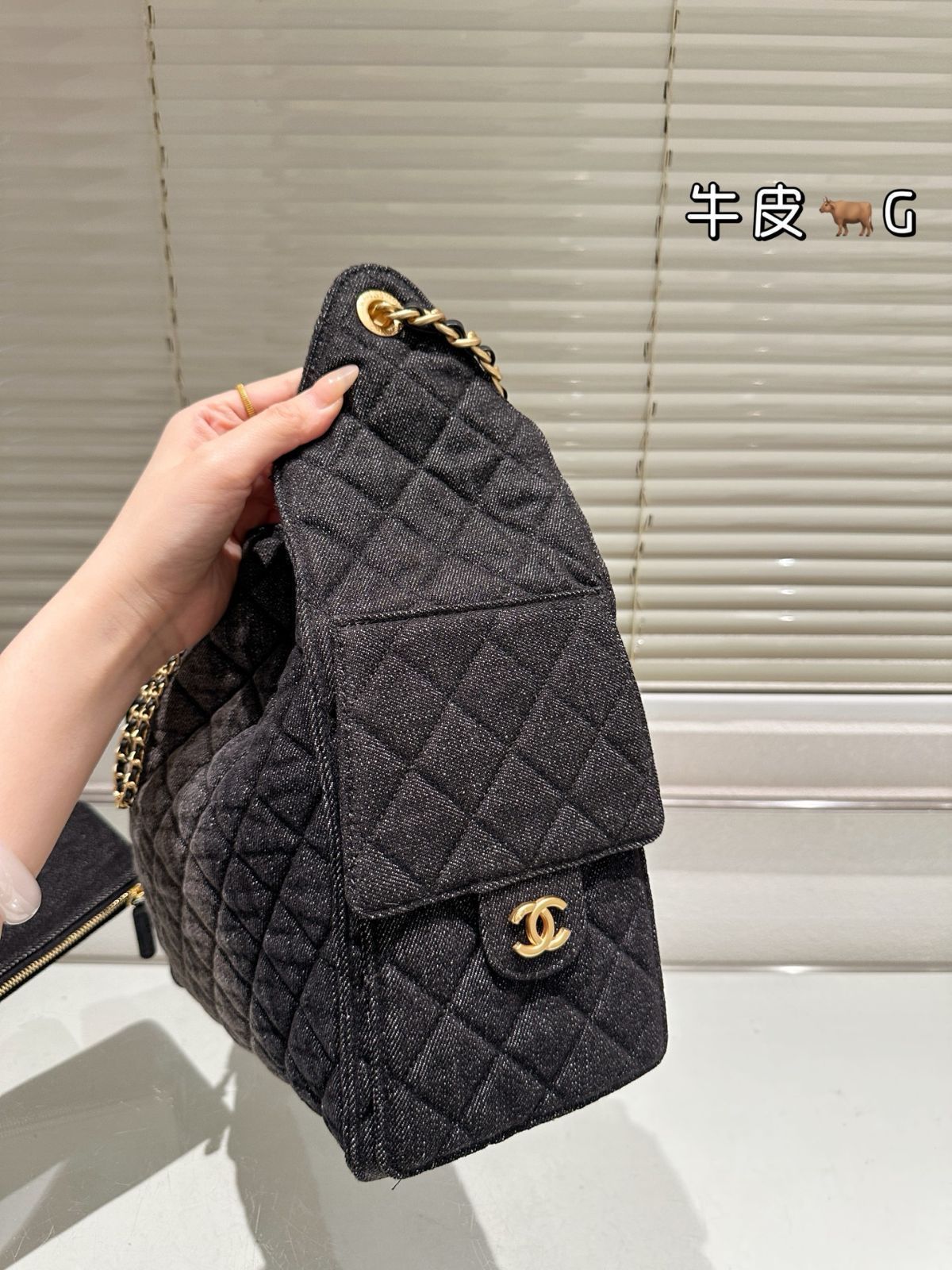 【25S☆大人気☆バックのCCロゴがポイント☆】CHANEL デニム デニムがお洒落♪】CHANEL 25 CCロゴ スモール ハンドバッグ