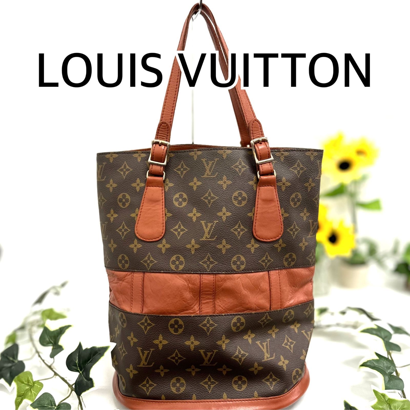 Louis Vuitton ルイヴィトン トートバッグ バケット モノグラム ルイヴィトンジャングル オンザゴーGM 14145 ノワール