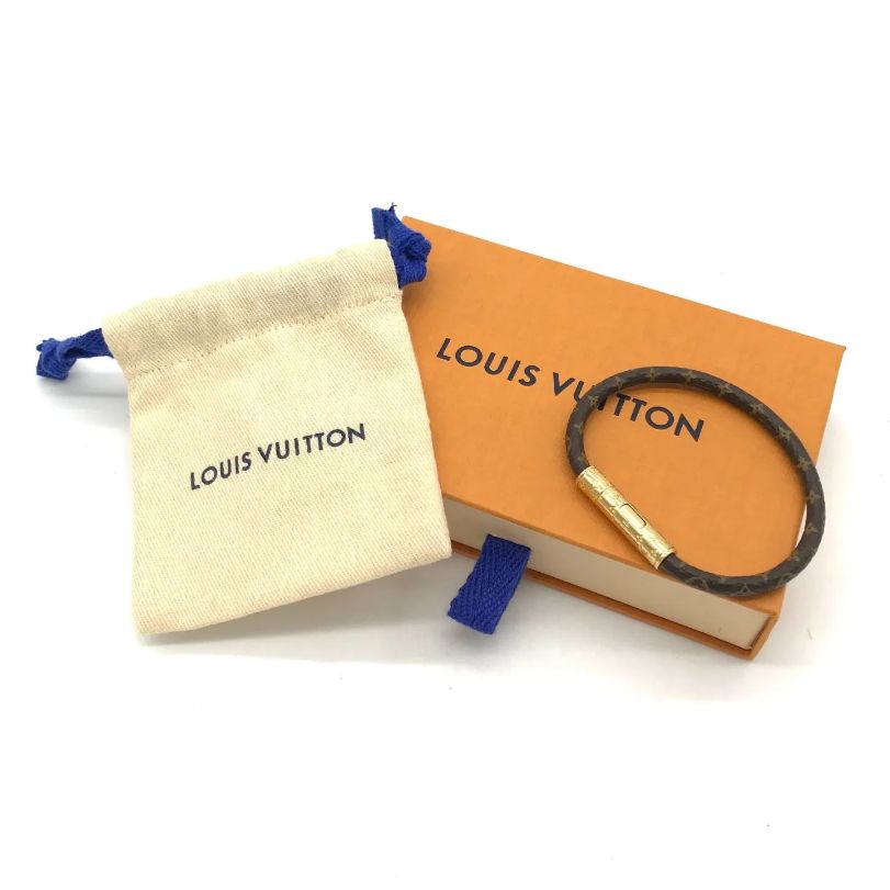 ▽LOUIS VUITTON/ルイヴィトン モノグラム ブラスレ LV コンフィ