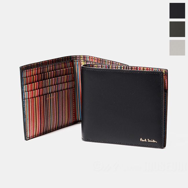 新品未使用】Paul Smith ポールスミス 財布 二つ折り メンズ レザー