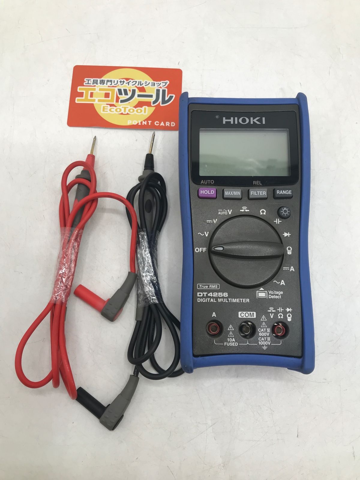 品 HIOKI|日置電機 デジタルマルチメータ DT4256 ITSS9HXXBKJK エコツール岡崎岩津店 M02