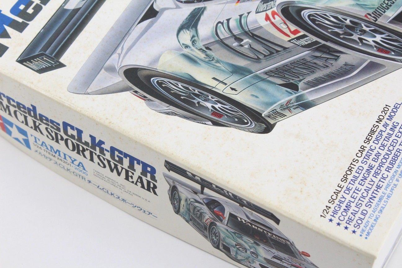 タミヤ スポーツカーシリーズ No.201 1/24 メルセデスCLK-GTR チームCLKスポーツウェアー プラモデル 模型 IT72MRTCSOQK-D-A015-byebye タミヤ スポーツカーシリーズ No.201 1/24 メルセデスCLK-GTR