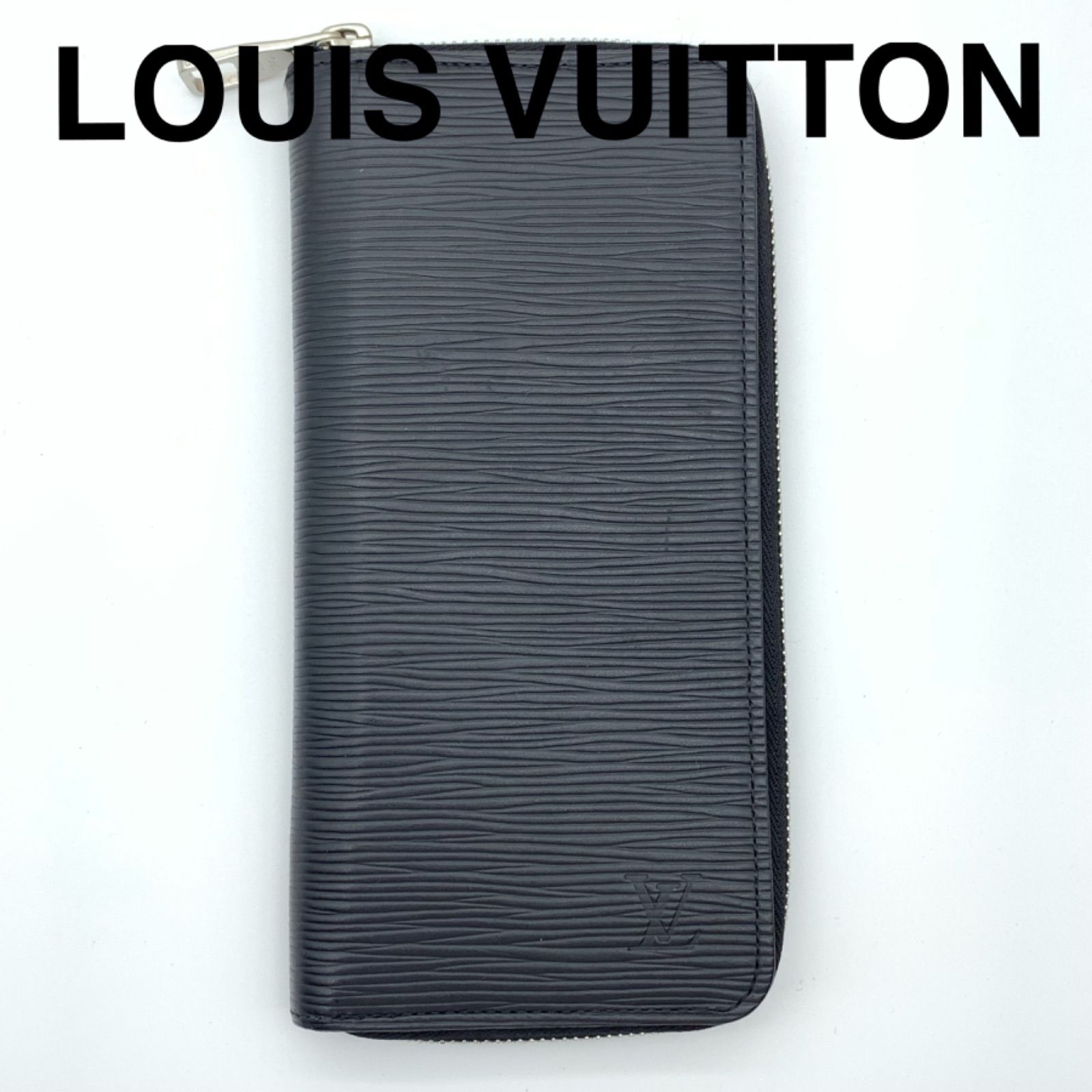 LOUIS VUITTON - Louis Vuitton 極美品 財布 黒 エピ ヴェルティカル