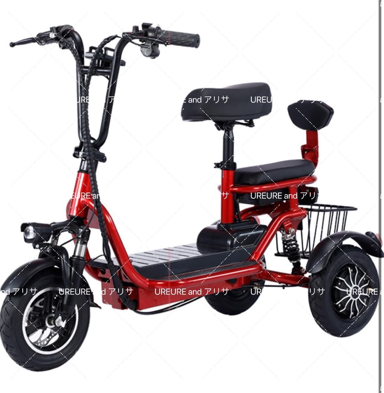 大人の電動三輪車、家庭用の小型ミニスクーター、子供連れの軽量 大人の電動三輪車、家庭用の小型ミニスクーター、子供連れの軽量