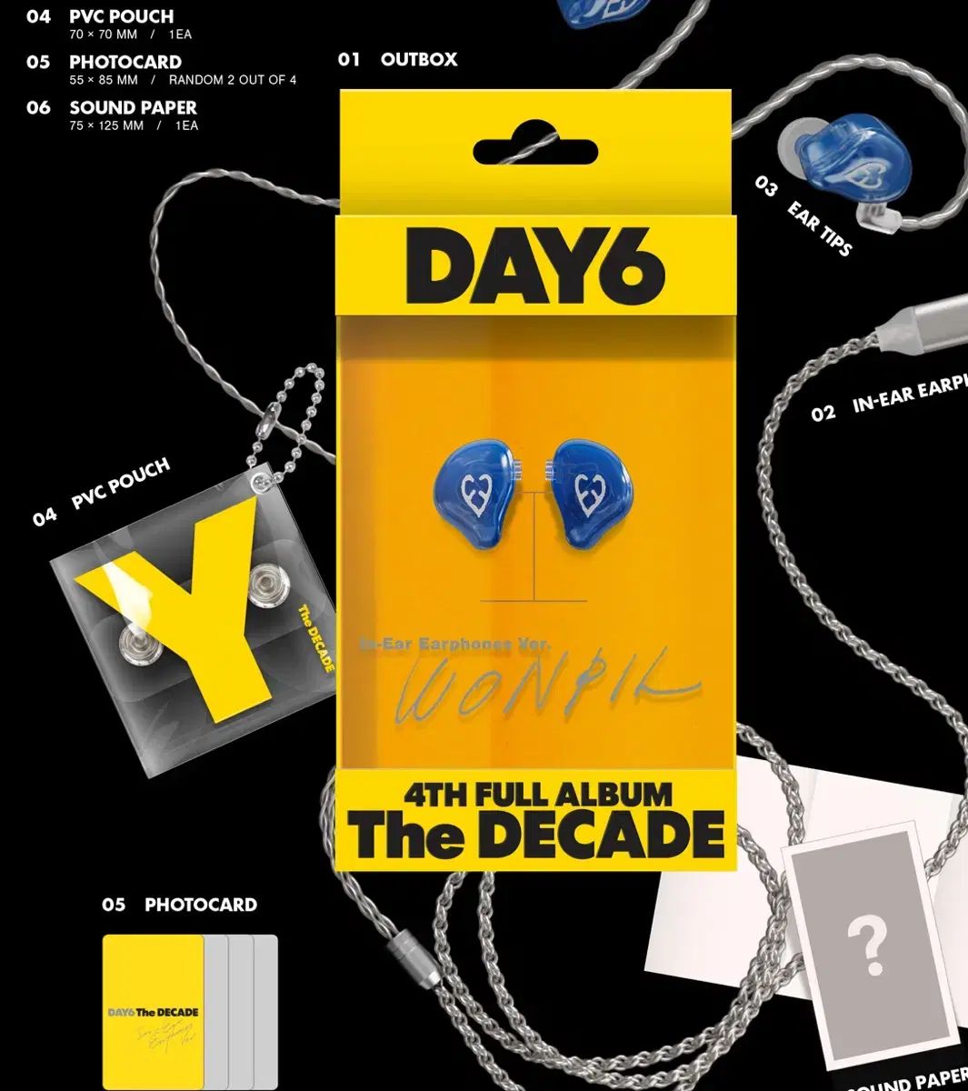 【超希少】新品♡DAY6.ウォンピル.wonpil.1st solo パッケージ 超希少】新品♡DAY6.ウォンピル.wonpil.1st solo パッケージ 超