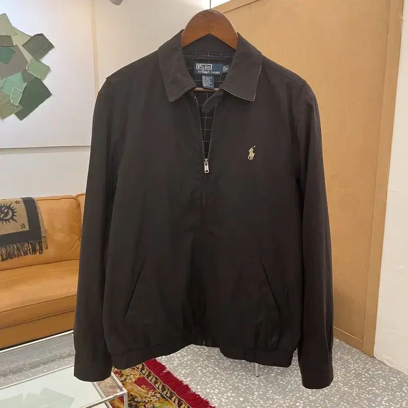 ポロ Ralph Lauren ラルフローレン 刺繍ロゴ スイングトップ オーバーサイズ ブルゾン ジャケット 100 C05666