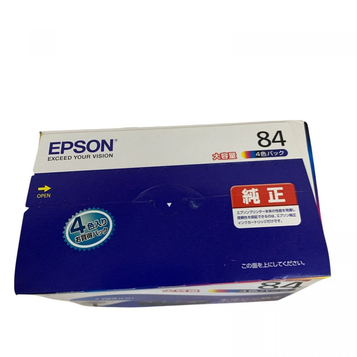 ☆未開封☆ インクカートリッジ EPSON エプソン 純正 大容量 4色パック