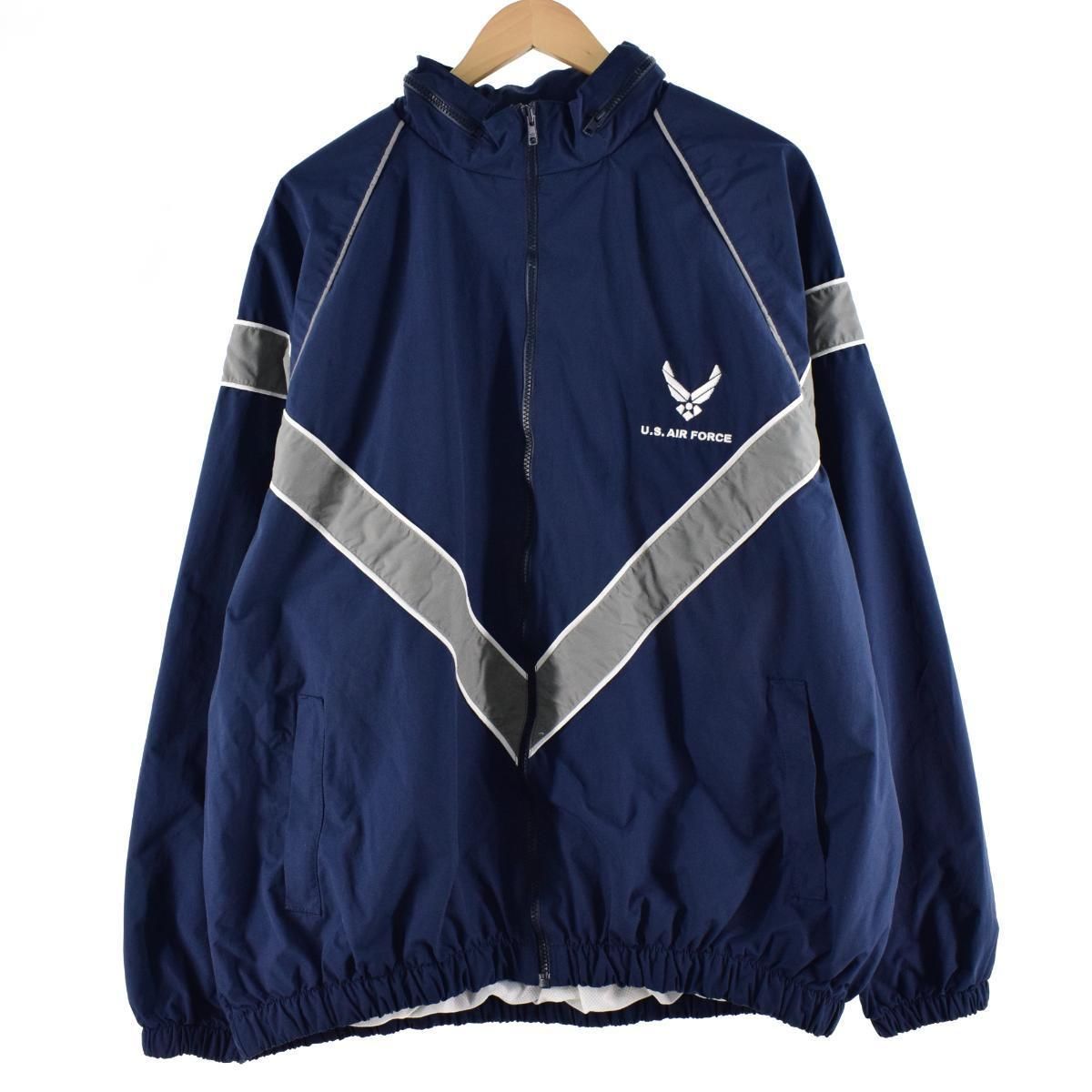 ビックサイズ US.AIR FORCE ナイロンジャケット