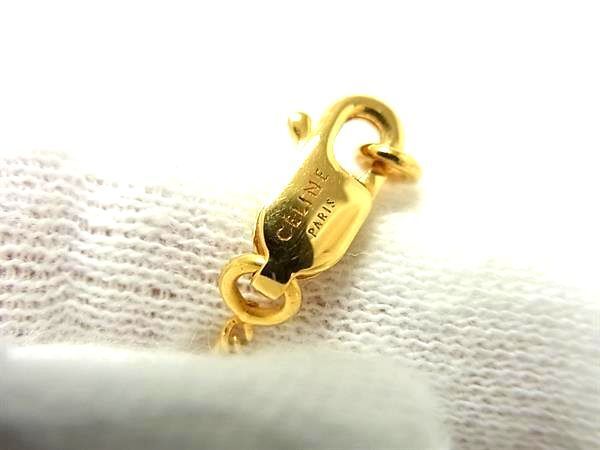 新品未使用展示品 CELINE セリーヌ ネックレス - ゴールド
