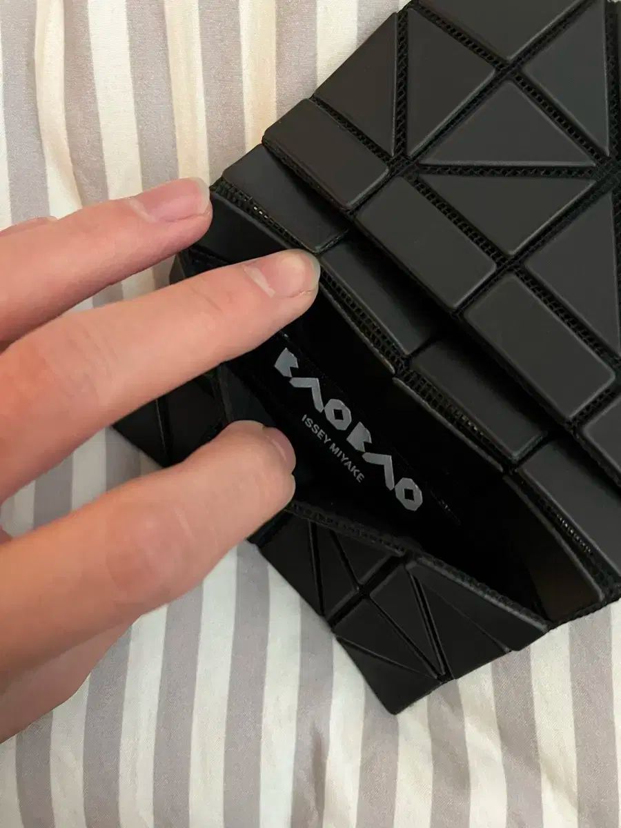 BAO BAO ISSEY MIYAKE(バオバオイッセイミヤケ) 財布 ブラック