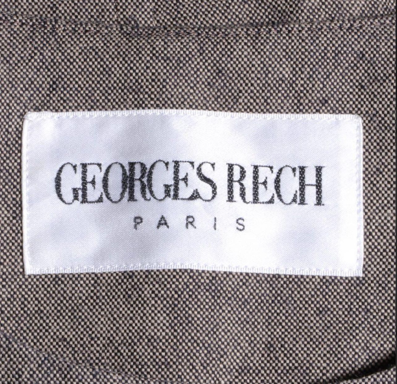 ✨【美品】 GEORGES RECH ジョルジュレッシュ size M ブラウン ノー 