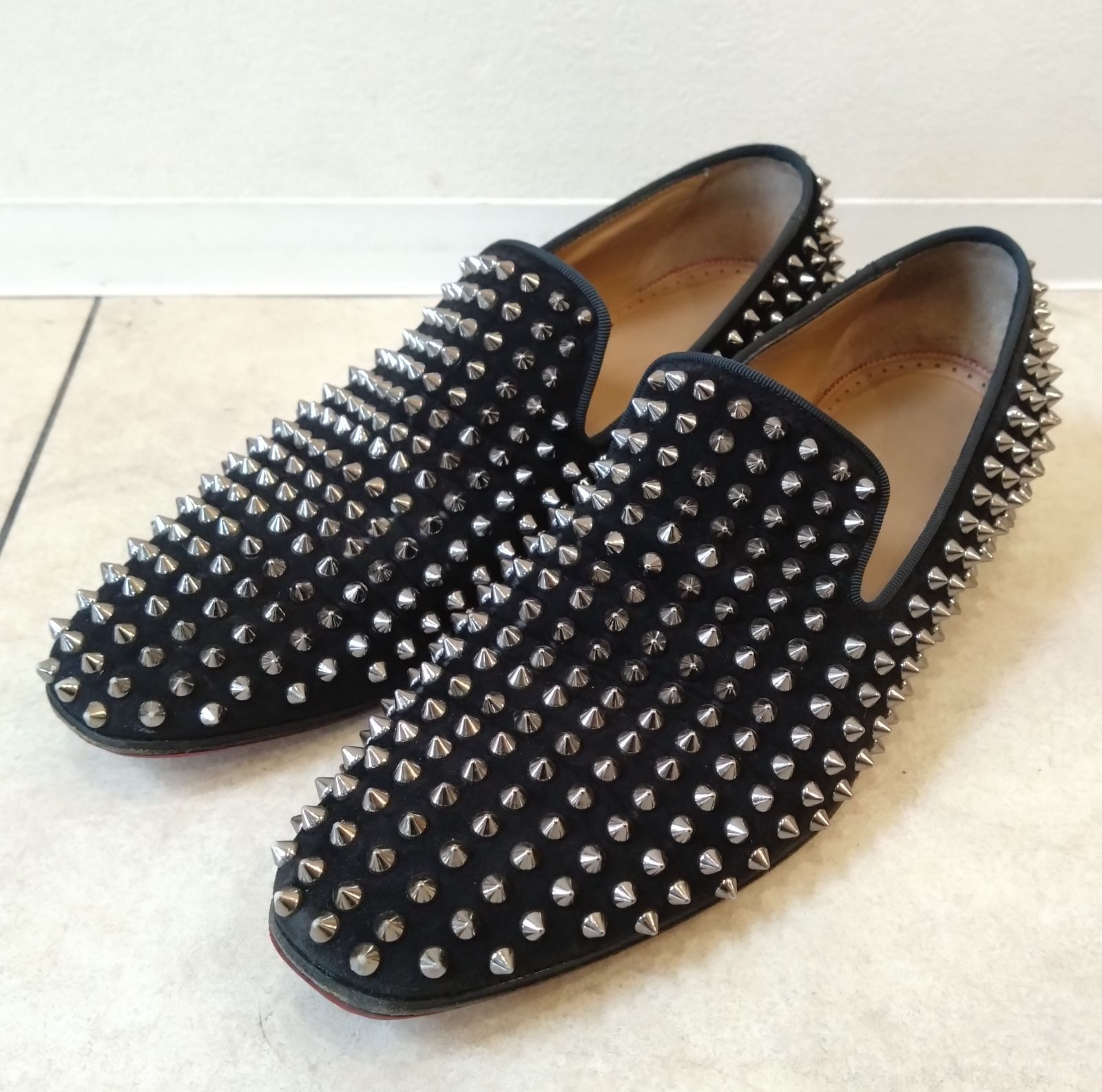 ☆NA04476 Christian Louboutin クリスチャン ルブタン スタッズ 