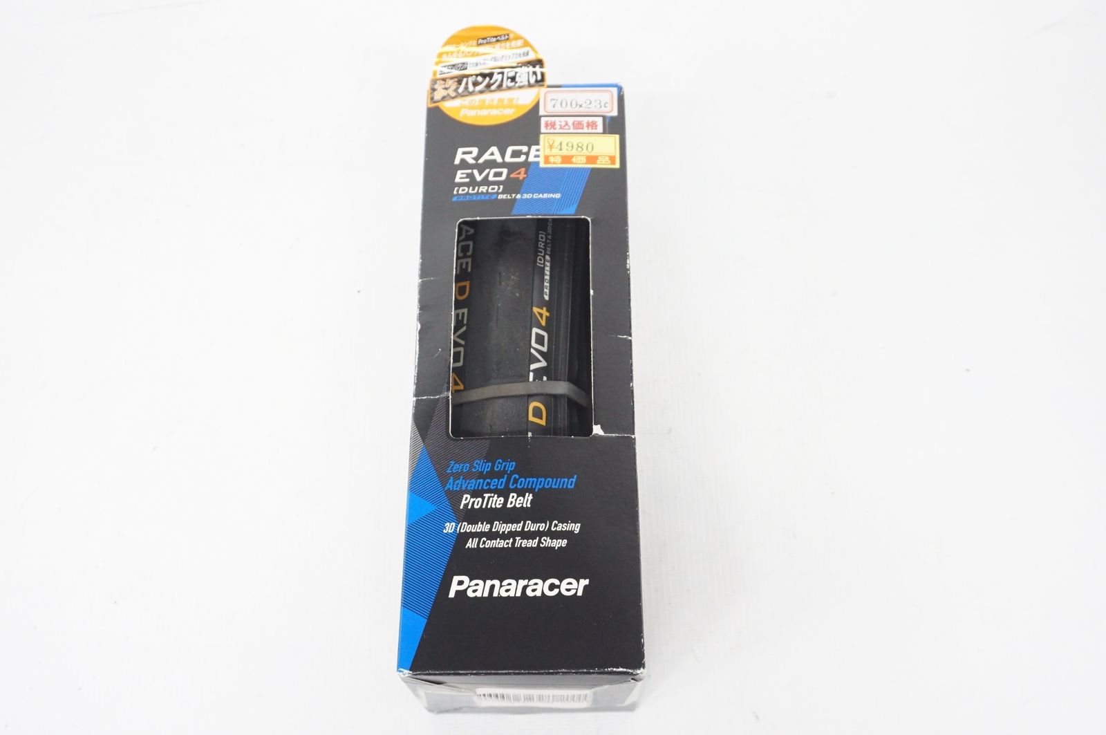 パナレーサー クリンチャー タイヤ (700×25C) レース A エボ4 F725-RCA